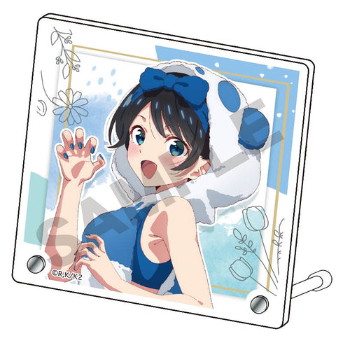 『彼女、お借りします』ミニアクリルパネル 更科瑠夏 けもみみパーカー